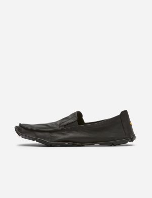 One Quarter Leather Men Black