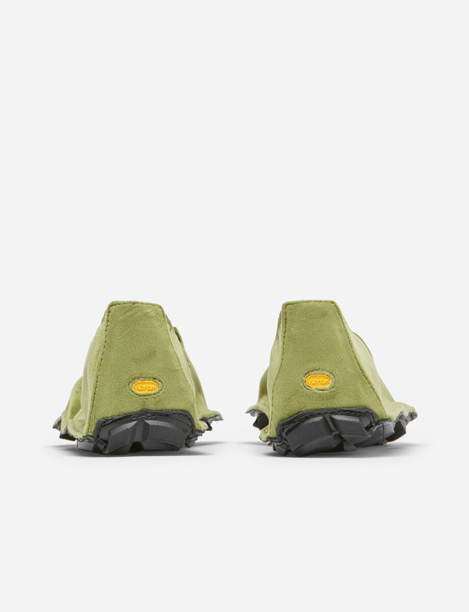 One Quarter Velvet Green / Black - Image 4