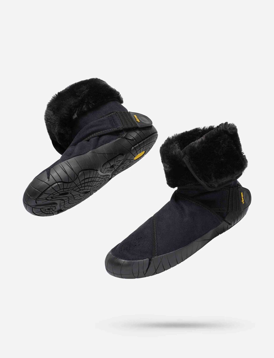 Furoshiki New Yorker Mid Boot Black - Image 6