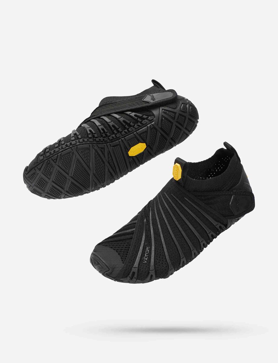 Men's Furoshiki Knit High Black - Image 6