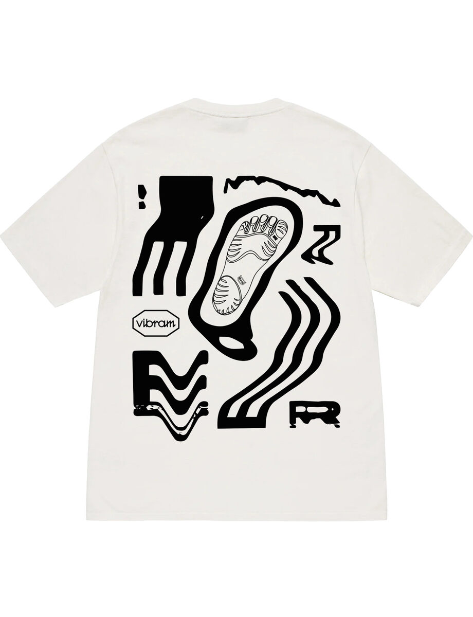 Vibram “Move Freely” T-Shirt White - Image 2