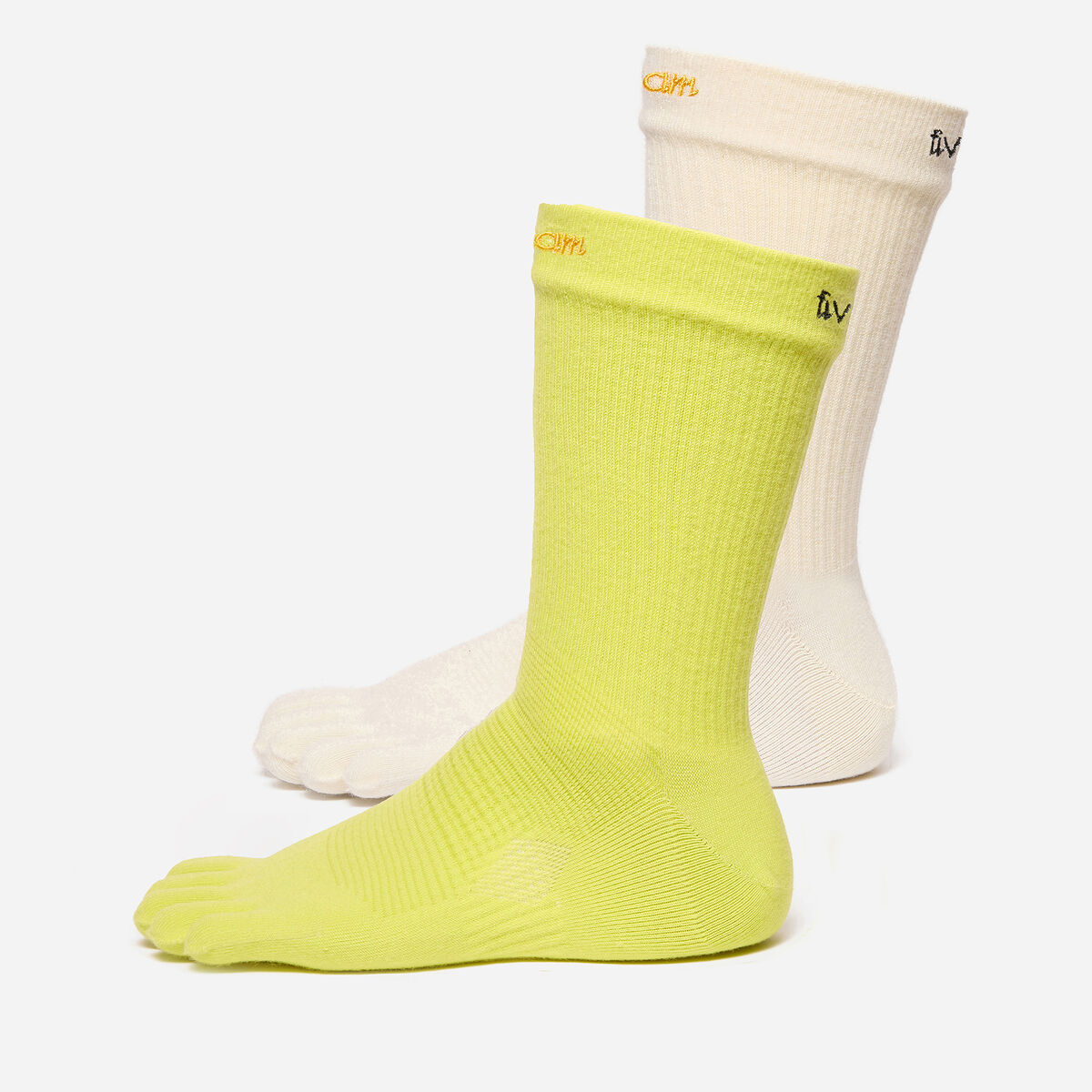 Crew 2 Pack Ivory / Lime - Image 2