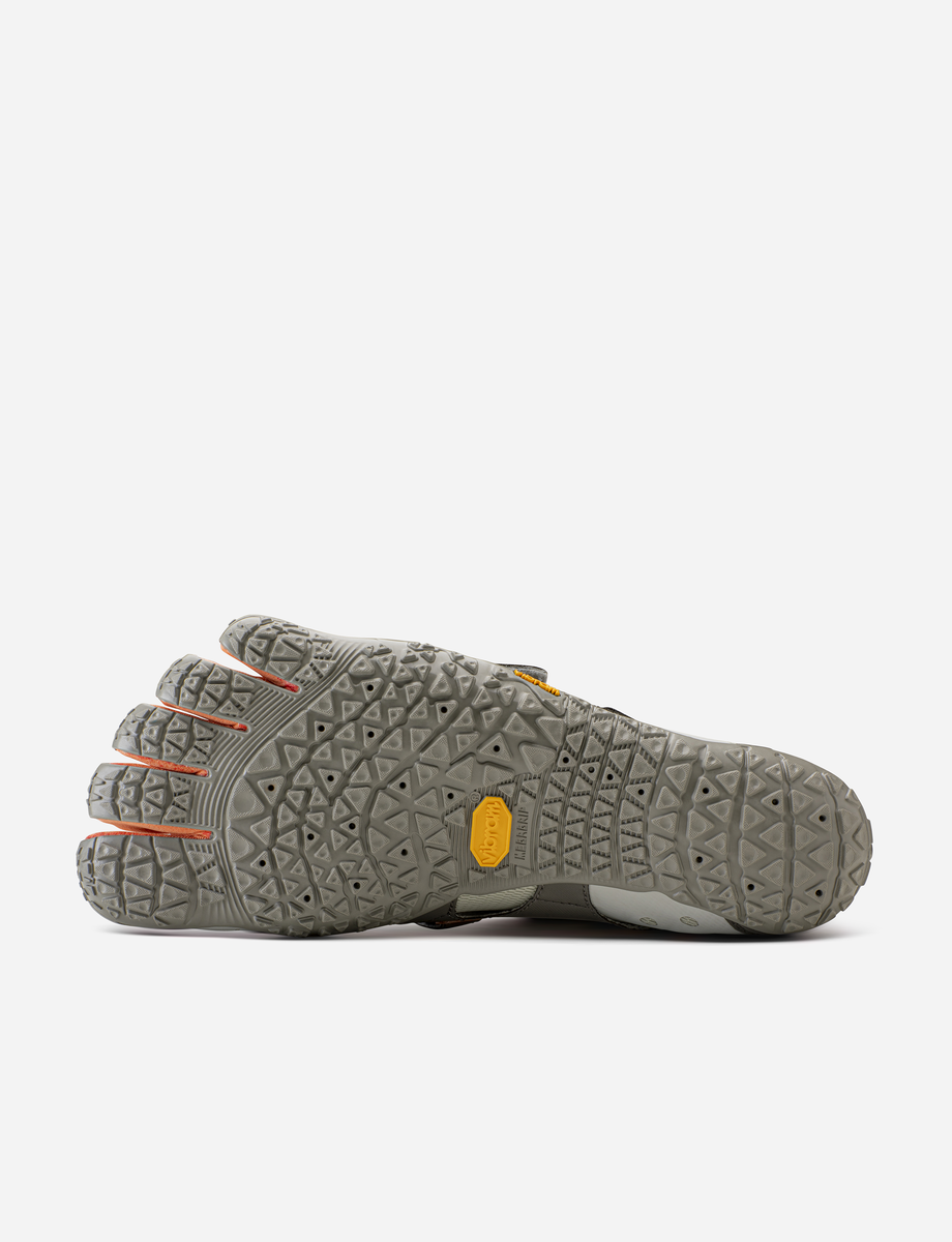 V-Aqua Grey / Coral Orange - Image 2