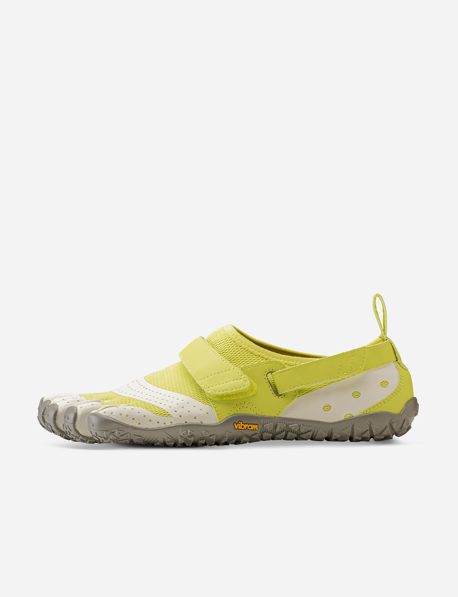 V-Aqua Lime Green / Ivory / Grey