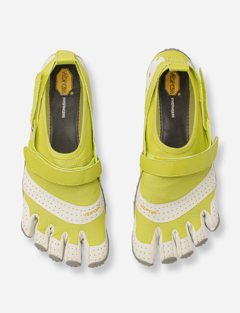 V-Aqua Lime Green / Ivory / Grey - Image 4