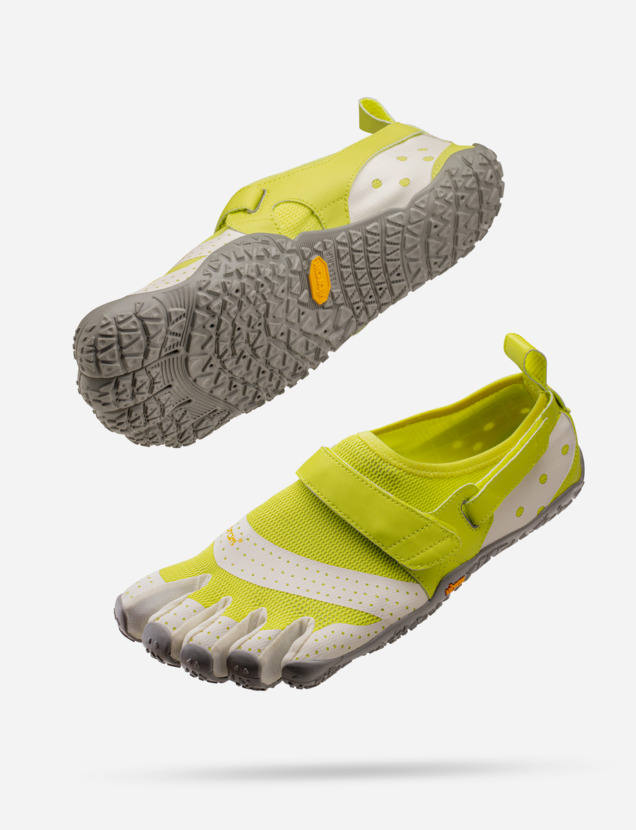 V-Aqua Lime Green / Ivory / Grey - Image 5